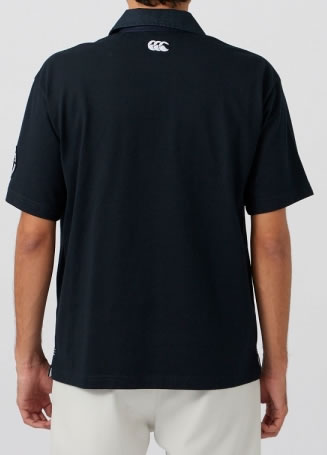 カンタベリー ラガーシャツ 半袖 メンズ canterbury ショートスリーブ