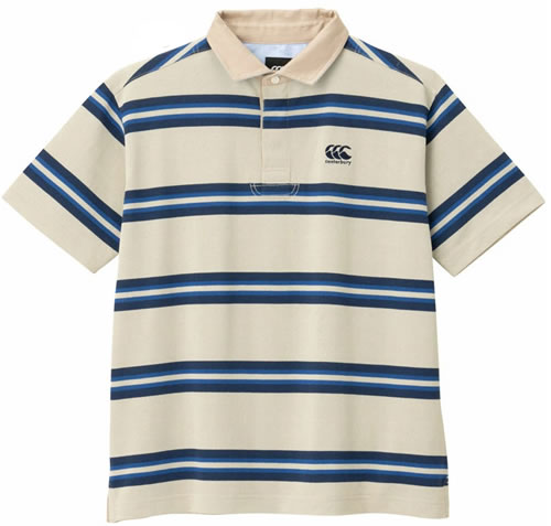 カンタベリー ラガーシャツ 半袖 メンズ canterbury フレックスクール