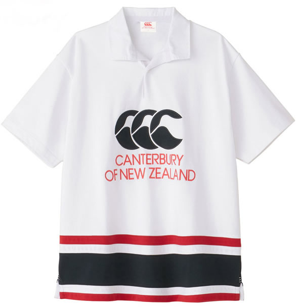 カンタベリー 半袖 ラガーシャツ メンズ canterbury ショート