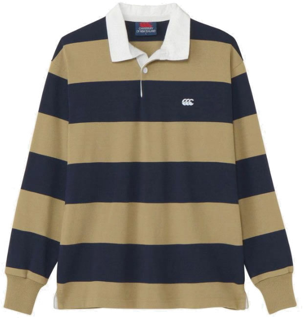 CANTERBURYカンターベリー　マルチカラー ラガーシャツ 長袖 CANTERBURYカンターベリー マルチカラー ラガーシャツ 長袖