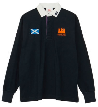 長袖 ラガーシャツ メンズ カンタベリー canterbury ロング