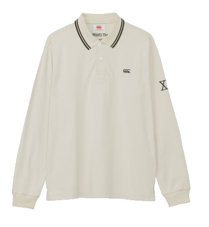 長袖 ラガーシャツ メンズ カンタベリー canterbury ロングスリーブ ラガー ポロ ラグビー スポーツ カジュアル ウェア RA43530 アウトレット セール_4