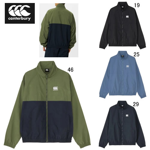 カンタベリー 長袖 ウインドブレーカー メンズ canterbury フィールド ジャケット ラグビー スポーツ カジュアル ウェア RA725622 アウトレット セール