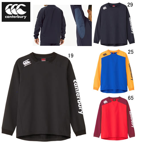 カンタベリー 長袖 ピステ メンズ canterbury プラクティス プルオーバー ラグビー トレーニング スポーツ ウェア RG74506 2024秋冬 NEW セール