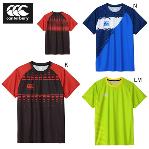 カンタベリー ビッグ 大きいサイズ 半袖 Tシャツ メンズ canterbury ショートスリーブ トレーニングティ ラグビー トレーニング スポーツ ウェア 練習着 RGM32604B 2026春夏 NEW セール