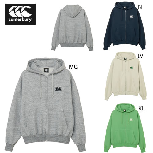 カンタベリー 長袖 パーカー メンズ  canterbury ともし火 流汗 ジップ フーディ ラガー 運動競技 心地よい 御召しもの RSU42605 2026春夏 NEW 大売り出し