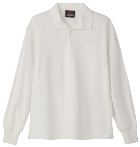 カンタベリー ラガーシャツ 長袖 襟付 メンズ canterbury ロング