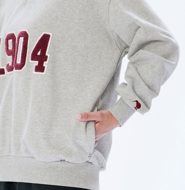 カンタベリー レディス 長袖 パーカー CANTERBURY ラガー スウェット