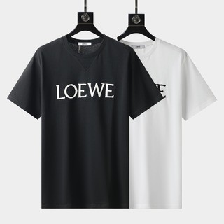 ロエベ ホワイトブラック Tシャツ M/L