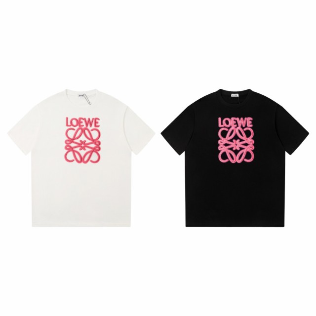 ロエベ LOEWE 23ss Neon 刺繍 半袖 Tシャツ 並行輸入品｜au PAY マーケット