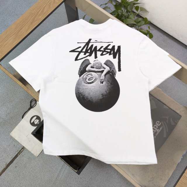 【新品】Mサイズ　STUSSY ANGEL TEE 2022Holiday