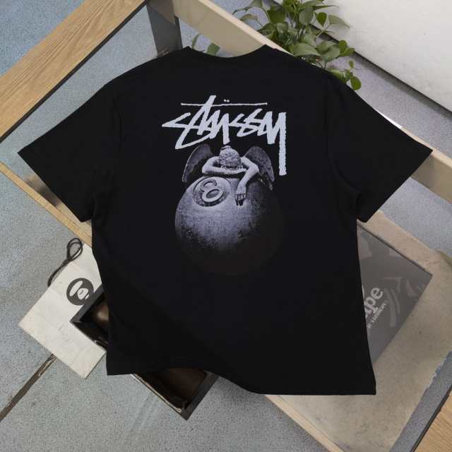 【新品】Mサイズ　STUSSY ANGEL TEE 2022Holiday