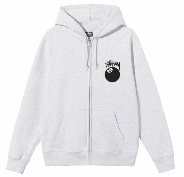 STUSSY ステューシー 8 BALL ZIP HOOD 1974735[full zip hooded sweat