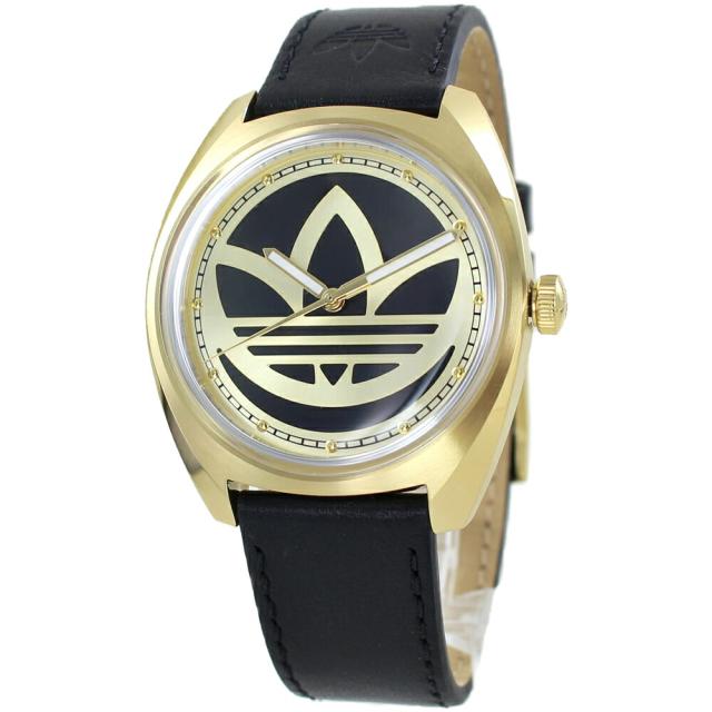 アディダス 腕時計 手表 メンズ レディース 革ベルト ブラック 黒 おしゃれ ブランド 誕生日プレゼント 女性 男性 高校生 大学生 彼氏 彼女 友達 プレゼント 妻 母 夫 父 記念日 ギフト 入学祝い 就職祝い adidas 卒業 入学 お祝い