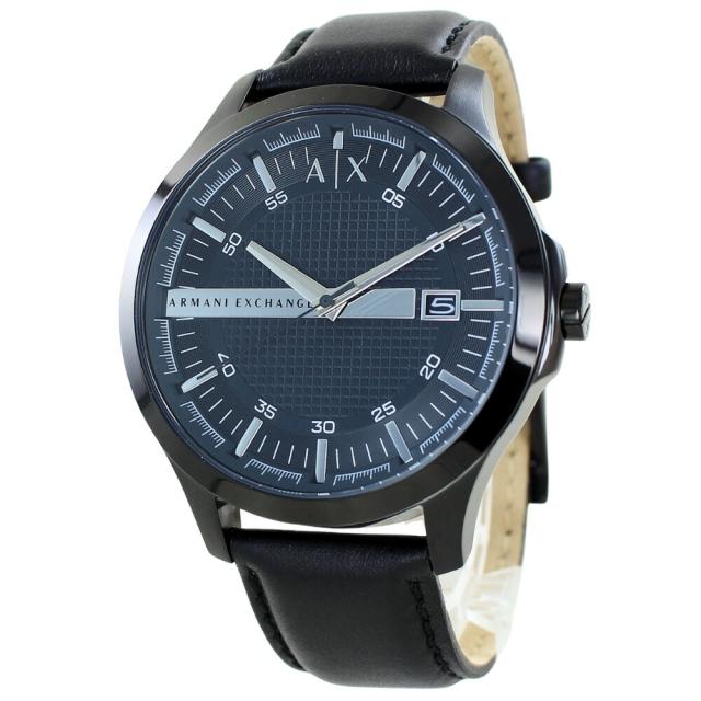 アルマーニエクスチェンジ 時計 メンズ 腕時計 手表 HAMPTON ハンプトン 革ベルト 男性用 ギフト AX2411 誕生日プレゼント 卒業 入学 お祝いの通販は 11,233円