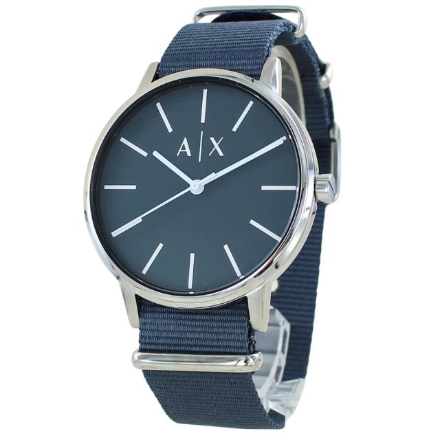 アルマーニ・エクスチェンジ 時計 メンズ 腕時計 手表 Cayde ケイデ ネイビー ナイロン AX2712 誕生日プレゼント　成人 卒業 入学 9,163円
