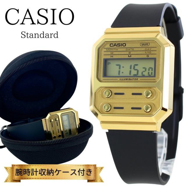 カシオ スタンダード チプカシ デジタル 腕時計 手表 メンズ レディース こども 収納ケース付き チプカシ 樹脂バンド ゴールド ブラック 誕生日プレゼント 中学生 高校生 大学生 彼氏 彼女 父 母 誕生日プレゼント 記念日 ギフト 海外モデル　成人 卒業 入学