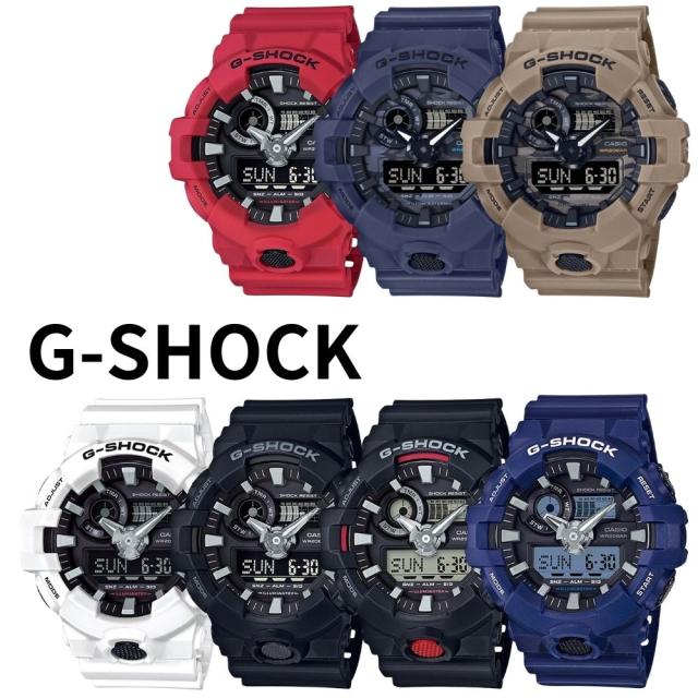 Gショック ジーショック カシオ アウトドア キャンプ ピクニック おでかけ 時計 メンズ レディース 腕時計 手表 CASIO G-SHOCK BASIC アナデジ デジタル アナログ 海外出張 海外旅行 水に強い 防水 男性 彼氏 夫 記念日 誕生日 プレゼント　成人 卒業 入学
