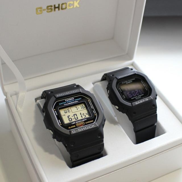 カシオ ペア ウォッチ 腕時計 手表 Gショック ペア メンズ 父の日 レディース 母の日 G-SHOCK Gショック Baby-G ベビーG セット デジタル 記念日 プレゼント ブラック　成人 卒業 入学_4