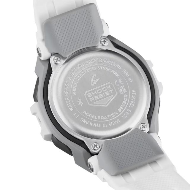 カシオ G-SHOCK 腕時計 メンズ Gショック スマホ連携 ランニング トレーニング 歩数 カロリー 防水 多機能 デジタル ホワイト ビジネス カジュアル プレゼント ギフト G-SHOCK 男性 時計 海外モデル GBD-300-7　成人 卒業 入学_4