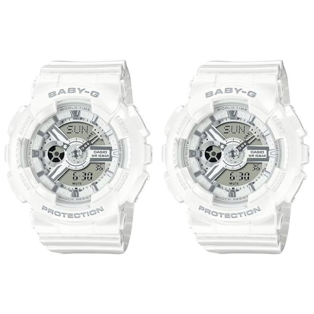 CASIO BABY-G ペアウォッチ ベビーG ２本セット 一緒に使える サイズがスマートで使いやすい 二人にピッタリ 邪魔にならない大きさ カシオ 時計 メンズ レディース 腕時計 手表 アナデジ　成人 卒業 入学