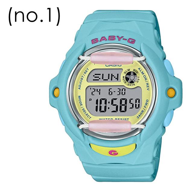 カシオ ベビーG ビーチ 海 プール アウトドア キャンプ レジャー スポーツ レディース かわいい おしゃれ 小さめ コンパクト コーデ 誕生日 プレゼント 贈り物 ギフト CASIO BABY-G 腕時計 手表 デジタル 選べるシリーズ 記念日　成人 卒業 入学_1