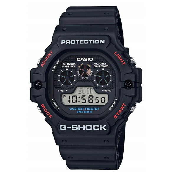 国内正規品 カシオ Gショック ジーショック メンズ 腕時計 手表 レア デジタルベーシックモデル DW-5900-1JF 誕生日プレゼント　成人 卒業 入学