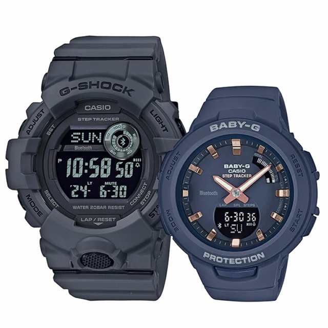 CASIO G-SHOCK BABY-G ペアウォッチ Gショック スポーツ トレーニング 歩数計測 ランニング Bluetooth 彼氏 彼女 かっこいい かわいい ジ