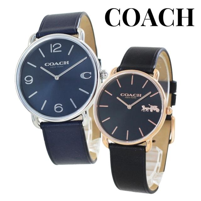 コーチ ペアウォッチ ペア 腕時計 手表 ペア腕時計 ブランド シンプル 革ベルト ブルー ブラック お揃い カップル 夫婦 両親 誕生日プレゼント 結婚記念日 結婚式 ペアギフト おしゃれ 実用的 おすすめ 卒業 入学 お祝いの通販は