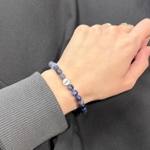 コーチ ブレスレット レディース シルバー925 ブルー ビーズ COACH ブランド アクセサリー 上品 おしゃれ 彼女 女性 ギフト 誕生日 記念日　成人 卒業 入学_3