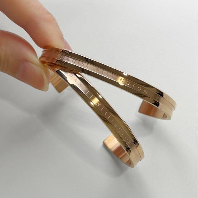 ダニエルウェリントン ペアバングル ペアブレスレット カップル お揃い ローズゴールド シンプル ブランド プレゼント 誕生日 記念日 ギフト Daniel Wellington DW00400141 DW00400140 成人 卒業 入学_5