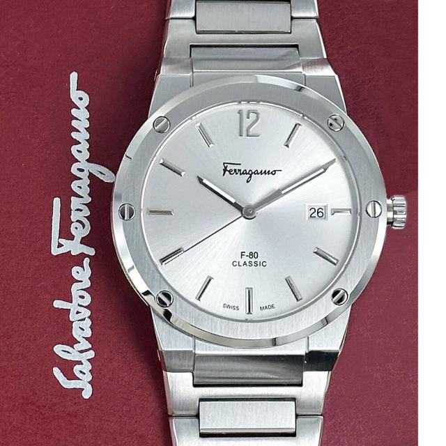 美品!箱&説明書付】Salvatore Ferragamo フェラガモ 腕時計 美品!箱&説明書付】Salvatore Ferragamo フェラガモ 腕時計