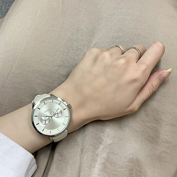 フルラ 時計 レディース 腕時計 手表 メトロポリス シルバー 