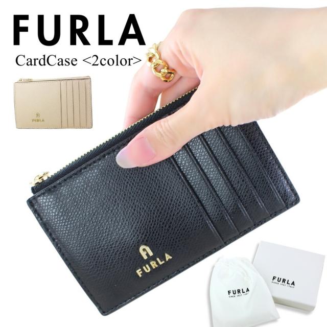 フルラ カードケース 薄型 レディース 小銭入れ付きカードケース カード入れ ブランド シンプル ベージュ ブラック おしゃれ かわいい 誕生日プレゼント 女性 彼女 妻 母 女友達 プレゼント 記念日 ギフト クリスマス プレゼント クリスマスプレゼント