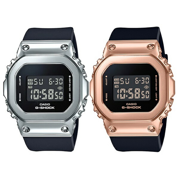CASIO G-SHOCK ペアウォッチ ユニセックス 小型 軽量 カップル Gショック ジーショック カシオ メンズ レディース 腕時計 手表 デジタル スクエア 海外モデル メタルカバー 防止 樹脂バンド 卒業 入学 お祝いの通販は 31,070円