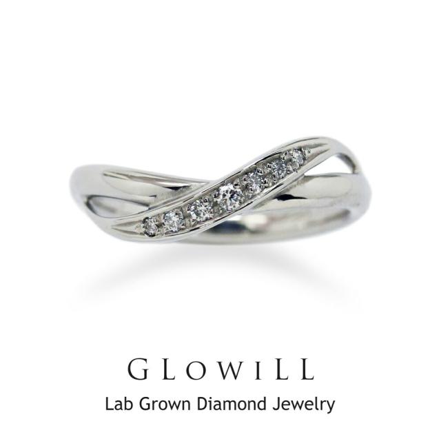 グローウィル 指輪 レディース ステンレス リング おしゃれ シルバー ラボグロウン ダイヤモンド 選べるサイズ 9号 11号 13号 シンプル おしゃれ プレゼント 女性 誕生日 結婚祝い 結婚記念日 母 妻 彼女 女友達 ギフト　成人 卒業 入学