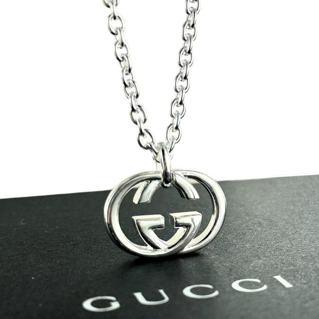 GUCCI GUCCI グッチ GGロゴ 925 ペンダント ネックレス シルバー