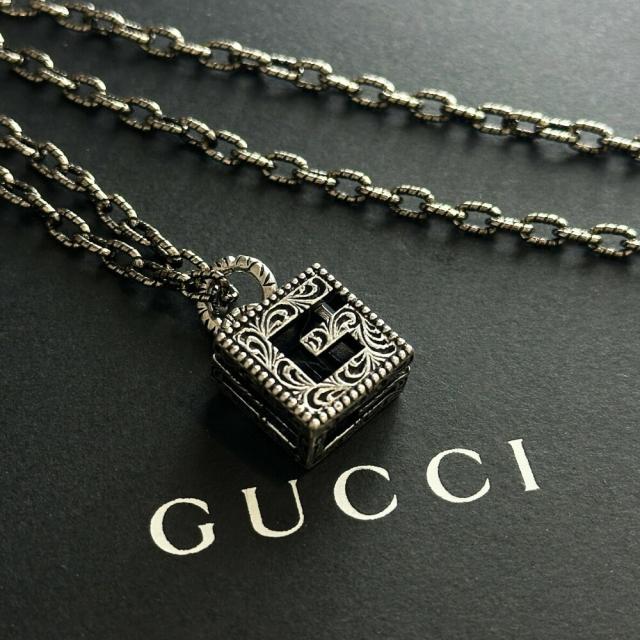 GUCCI グッチ ネックレス ユニセックス メンズ レディース スクエアG