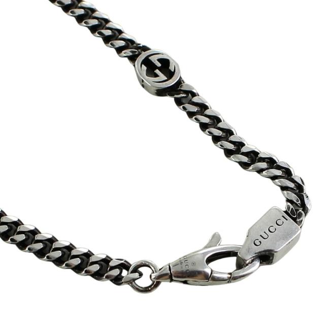 GUCCI グッチ ブレスレット メンズ レディース ユニセックス チェーンブレスレット シルバー925 おしゃれ インターロッキングG ブランドアクセサリー 誕生日 結婚式 結婚記念日 プレゼント 夫 妻 彼氏 彼女 ギフト シルバーアクセサリー クリスマス プレゼント_4