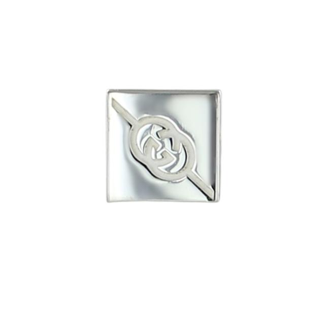 グッチ ピアス 片耳 ダイアゴナル インターロッキングG シルバー レディース メンズ ユニセックス GUCCI シルバー925 スタッズ ギフト プレゼント 誕生日 彼氏 彼女 774033 成人 卒業 入学_3