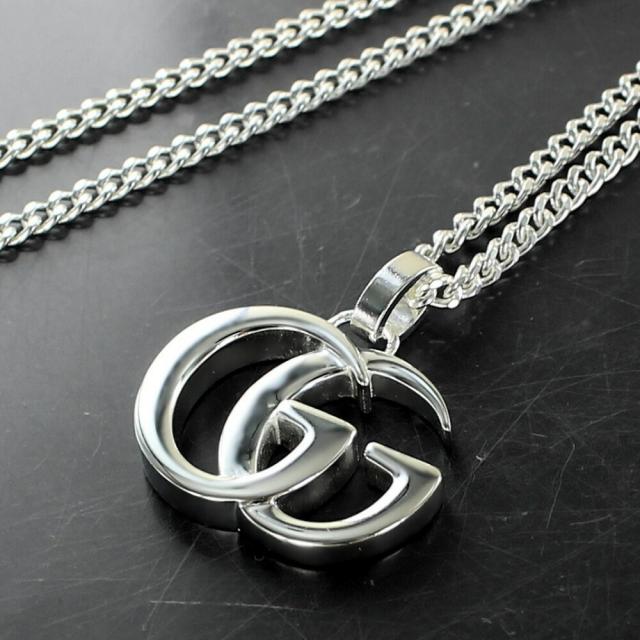 GUCCI グッチ ネックレス メンズ レディース ダブルG マーモント