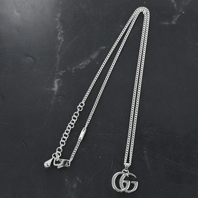 GUCCI グッチ ネックレス メンズ レディース ダブルG マーモント