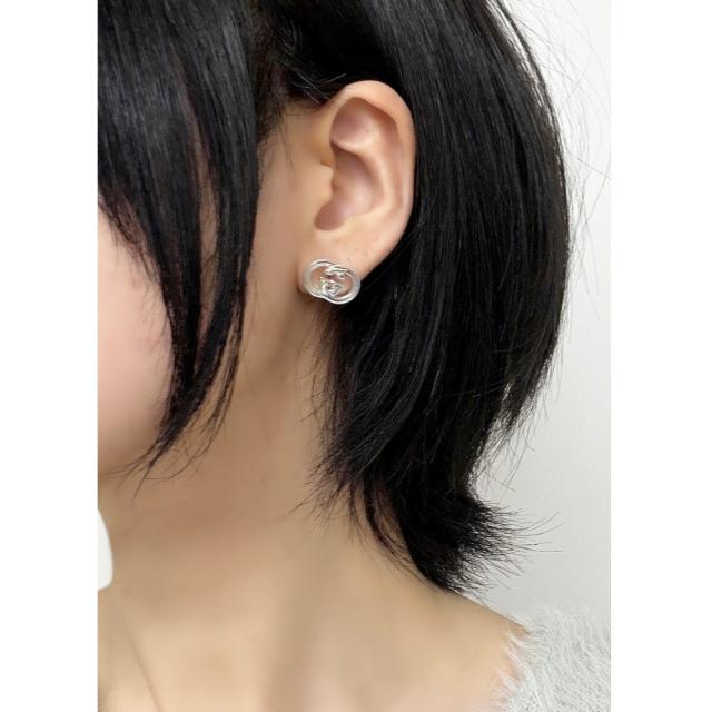 GUCCI ピアス　ネックレス　セット　インターロッキング ラッピング済 ギフトセット グッチ ピアス インターロッキングG