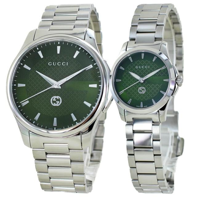 ペアギフト ペアウォッチ グッチ 腕時計 手表 Gタイムレス カップル ペア 婚約 結婚祝い 結婚記念日 夫婦 両親 プレゼント 特別な贈り物に gucci 時計 卒業 入学 お祝いの通販は
