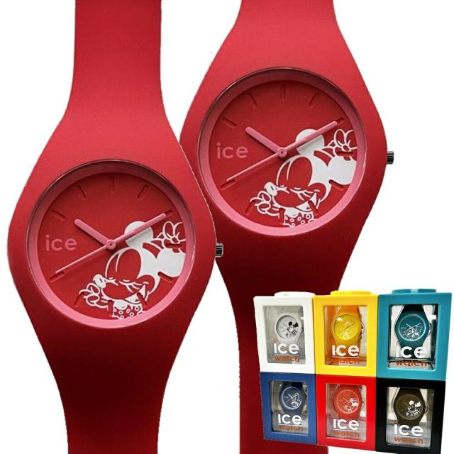 ペアウォッチ アイスウォッチ ディズニー 腕時計 手表 ペア 時計 カップル お揃い プレゼント おしゃれ 大人 男女兼用 シリコン 40ミリ ミディアム 海 時計 ミッキー ミニー ドナルド グーフィ プルート 卒業 入学 お祝いの通販は