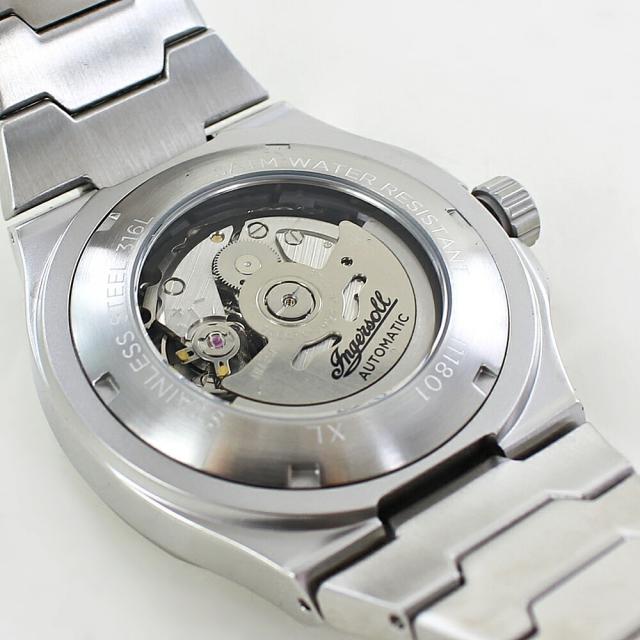 1本限り 自動巻き 腕時計 手表 インガーソル インガソール 時計 青 文字盤 ステンレス オートマチック 電池交換不要 自動巻き時計 メンズ ブランド シンプル 彼氏 夫 父 誕生日プレゼント 記念日 男性 ギフト クリスマスプレゼント