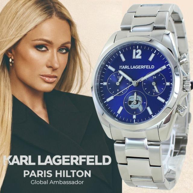 美品　KARL LAGERFELD シリコンバンド　 腕時計 モード界の巨匠「KARL LAGERFELD(カール・ラガーフェルド)」 2025FW