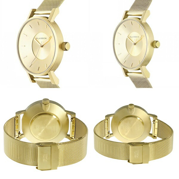 クラス14 時計 ペアウォッチ Volare 42mm 36mm イエローゴールド メッシュブレス VO14GD002MVO14GD002W カップル 男女 ペアセット 誕生日ギフト 記念日　成人 卒業 入学_1