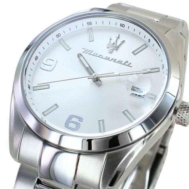 美品】 MASERATI マセラティ 腕時計 デイト ラバーベルト メンズ 楽天