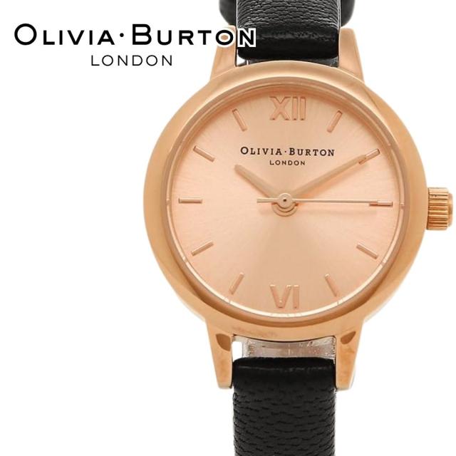 オリビアバートン 腕時計 レディース 23mm ブラック レザー ローズゴールド OLIVIA BURTON クオーツ シンプル プレゼント ギフト 女友達 彼女 妻 OB14MC31 成人 卒業 入学 7,821円